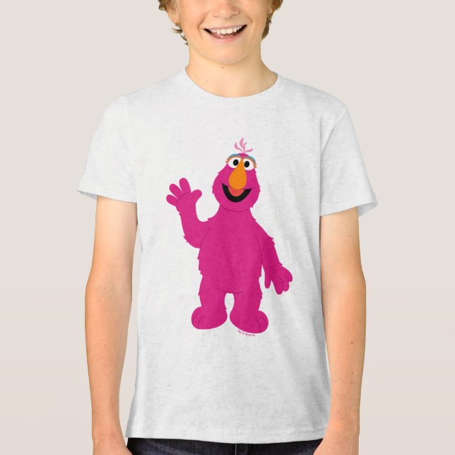 Sesame Street Telly Monster T Shirt (Framsida)