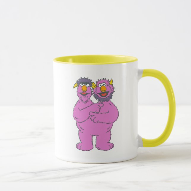 Sesame Street Tvåhövdade Monster Mugg (Höger)