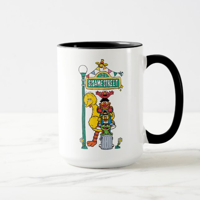 Sesame Street | Under Sesame Street Sign Mugg (Höger)
