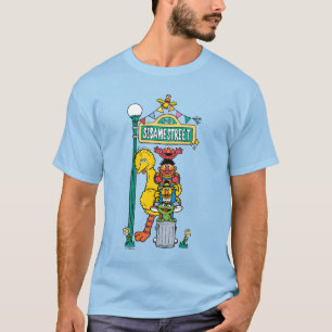 Sesame Street   Under Sesame Street Sign T Shirt
