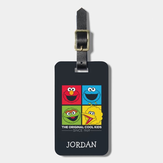 Sesame Street | Ursprungliga Coolans barn Bagagebricka (Vertikal Framsida)