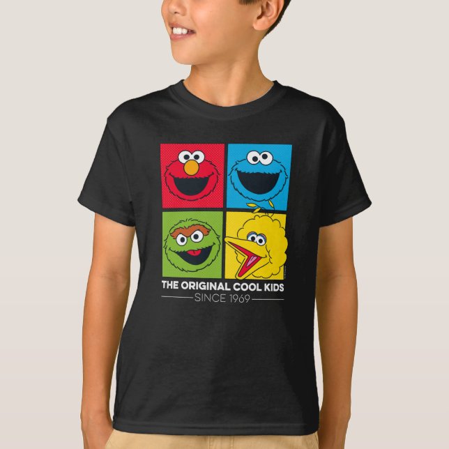 Sesame Street | Ursprungliga Coolans barn T Shirt (Framsida)
