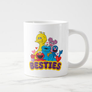 Sesame Street Valentine Besties Jumbo Mugg