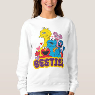 Sesame Street Valentine Besties T Shirt