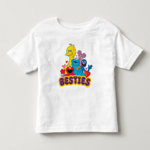 Sesame Street Valentine Besties T Shirt