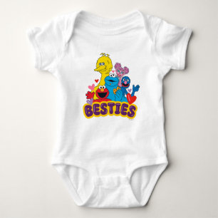 Sesame Street Valentine Besties T Shirt