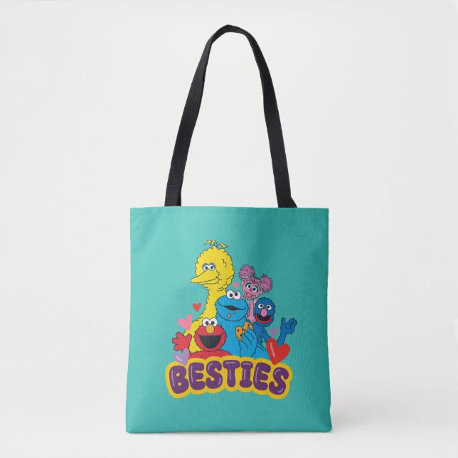 Sesame Street Valentine Besties Tygkasse (Framsida)