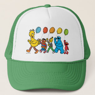 Sesame Street Vänner   Festballonger Keps