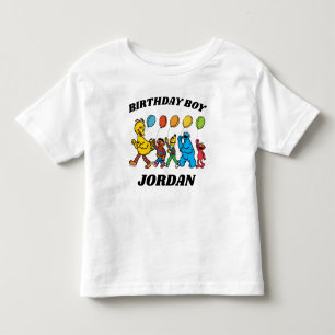 Sesame Street Vänner   Födelsedags Pojke Födelseda T Shirt