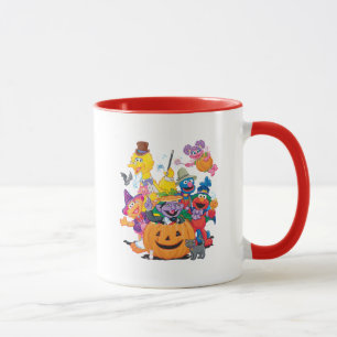 Sesame Street Vänner Gott Halloween Mugg