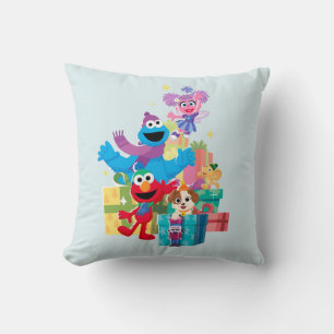 Sesame Street Vänner och presenter Kudde