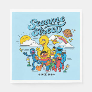 Sesame Street   Vänner sedan 1969 Pappersservett
