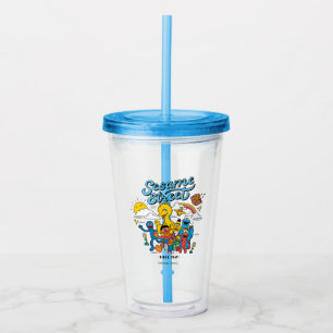 Sesame Street Vänner sedan 1969 Take Away Mugg