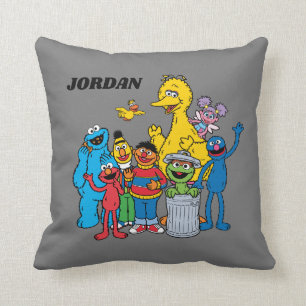 Sesame Street Vänner Vinkar Kudde