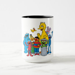 Sesame Street Vänner Vinkar Mugg