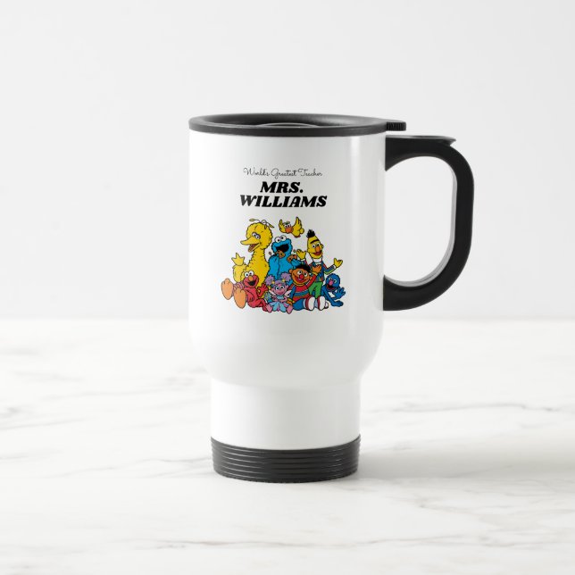 Sesame Street | Världsmästare Lärare Resemugg (Höger)