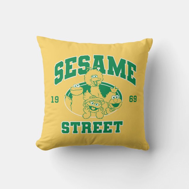 Sesame Street | Vintage 1969 Kudde (Framsida)