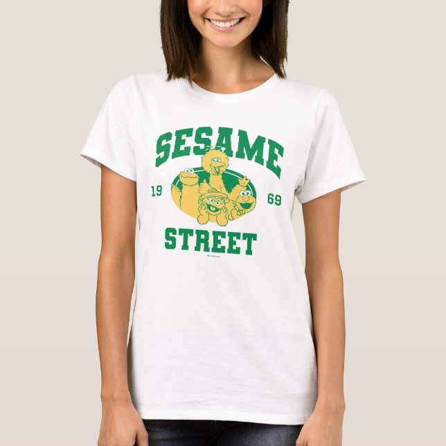 Sesame Street | Vintage 1969 T Shirt (Framsida)