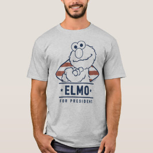 Sesame Street   Vintage Elmo för president T Shirt