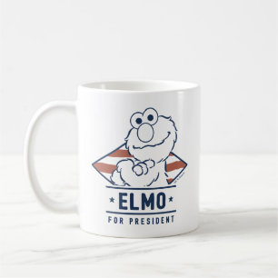 Sesame Street Vintage Elmo som president Kaffemugg
