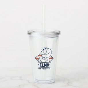 Sesame Street Vintage Elmo till talmannen Take Away Mugg