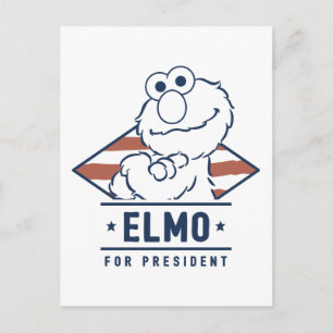 Sesame Street Vintage Elmo till talmannen Vykort