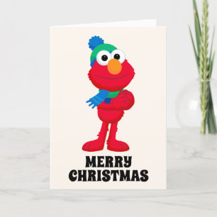 Sesame Street   Vinter Elmo Helgkort