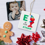 Sesame Street | Winter Elmo Julgransprydnad Keramik<br><div class="desc">Nutcracker Starring Elmo & Tango | Den här roligten är grafik som gör att Elmo klädde sig en vinter- och halsduk.</div>