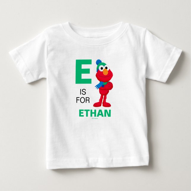 Sesame Street | Winter Elmo T Shirt (Framsida)