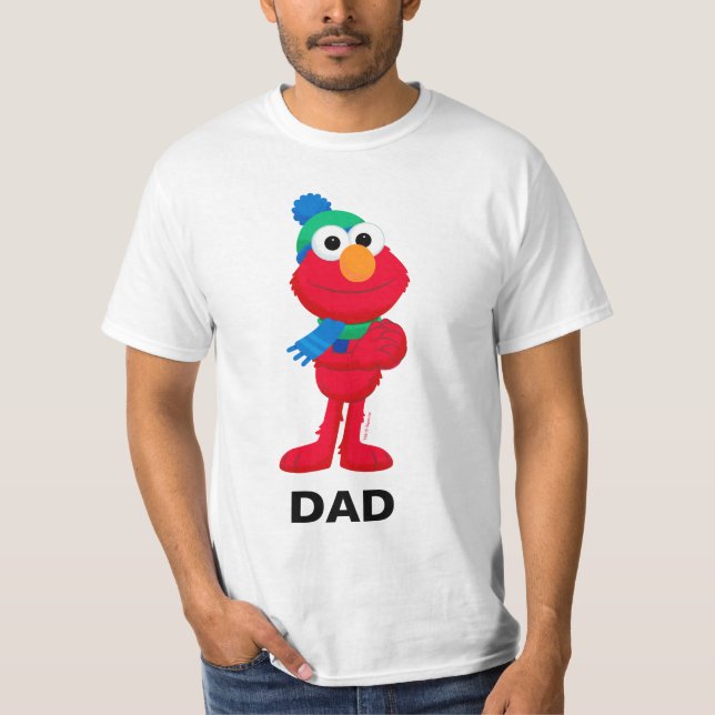 Sesame Street | Winter Elmo T Shirt (Framsida)