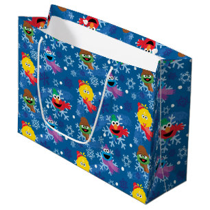 Sesame Street Winter Snowflake Mönster