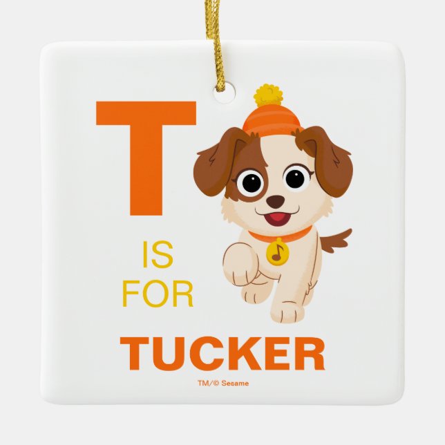 Sesame Street | Winter Tango Julgransprydnad Keramik (Framsida)