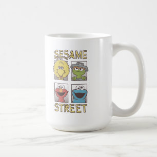Sesame StreetGammal seriefigur Kaffemugg