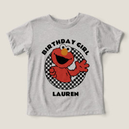 Sesame Street's Elmo Checkered Birthday Girl T Shirt