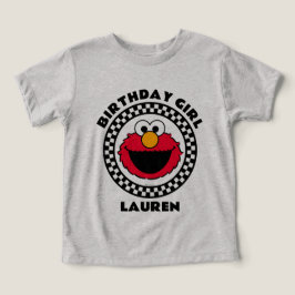 Sesame Street's Elmo Checkered Birthday Girl T Shirt