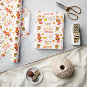 Sesame Street's Elmo Fall Birthday Presentpapper