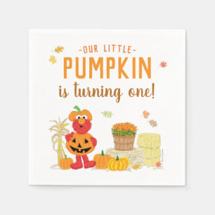 Sesame Street's Elmo Little Pumpkin First Birthday Pappersservett