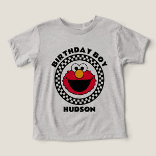 Sesame Streets Elmo Randiga födelsedagsgrabben T Shirt