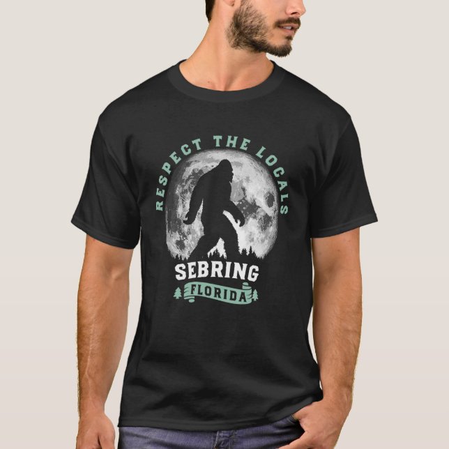 Sesna Florida respekterar de lokala träsket A T Shirt (Framsida)