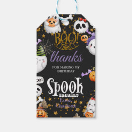 Sesoktaculär födelsedag tack presentetikett