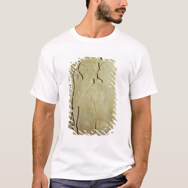Sesostris mig som omfamnas av guden Ptah Tee Shirt (Framsida)