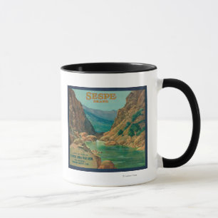 Sespe orange LabelFillmore, CA Mugg