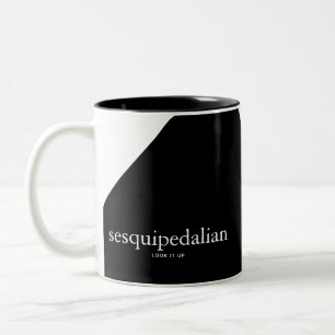 Sesquipedalisk kaffe Mugg