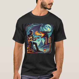 Sessionen Fantasy Dragon Sylt - Fire Breathing Dra T Shirt