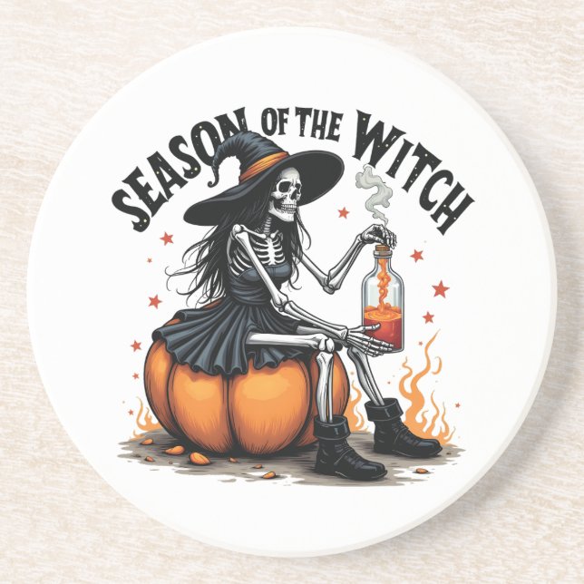Sessionen för Witch Spooky Hallowee Wtich Underlägg (Framsidan)