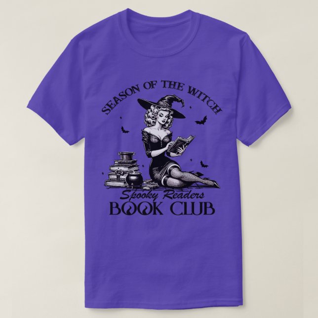 Sessionen för Witch Spooky Readers Bok Klubb 4 T Shirt (Design framsida)