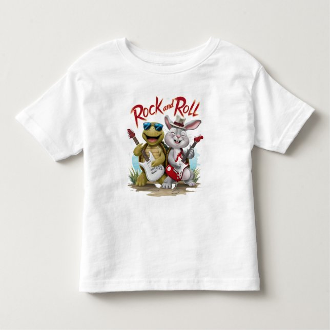 Sessionen Rock and roll Rabbit och Tortoise Sylt T Shirt (Framsida)