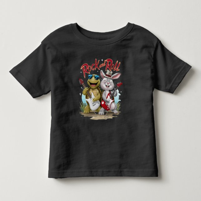Sessionen Rock and roll Rabbit och Tortoise Sylt T Shirt (Framsida)