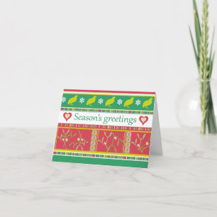 Sessionens hälsningskort för grafik julklappar helgkort