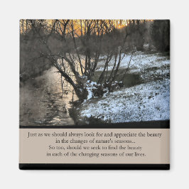 Sessioner med inspirerande gåvor till våra liv magnet